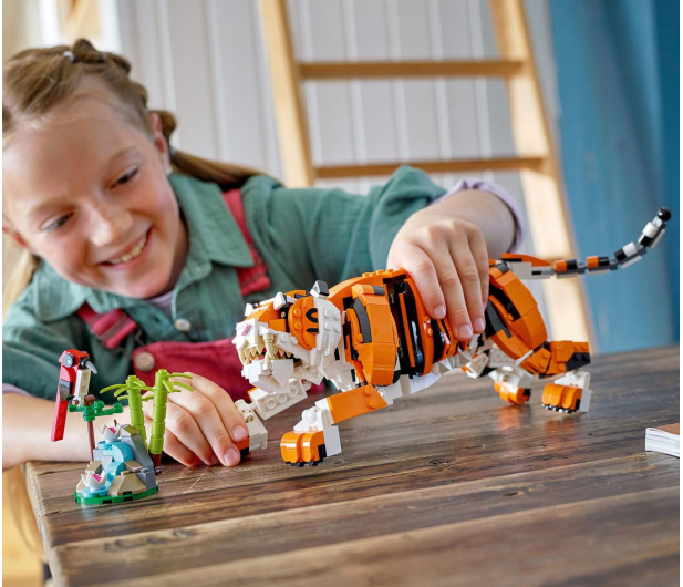 LEGO Outlet Creator 3 w 1 31129 Majestatyczny tygrys - 1556051 - zdjęcie 3